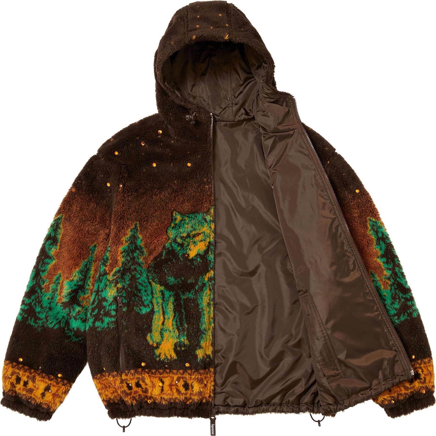 Supreme®/b.b. Simon Reversible Hooded Fleece Jacket view 24